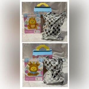 Miniso Disney Winnie the Pooh Series Vinyl Plush Pendant ROO & TIGGER